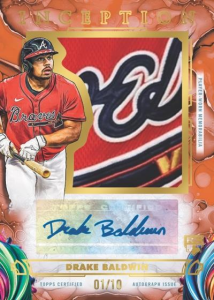 Drake Baldwin Patch Autograph - 2025 Topps Inception Baseball