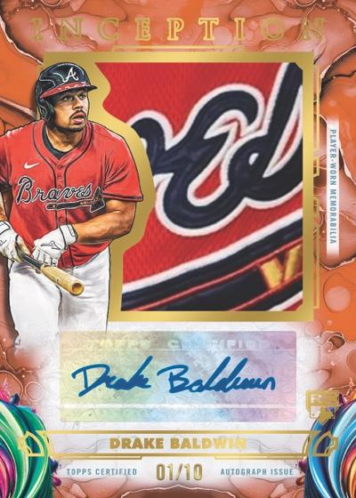 Drake Baldwin Patch Autograph - 2025 Topps Inception Baseball