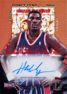 Hakeem Olajuwon Autograph - 2025-26 Topps Signature Class Basketball