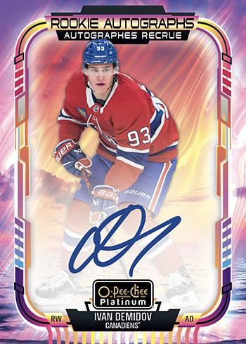 Ivan Demidov Rookie Autograph - 2025-26 O Pee Chee Platinum Hockey
