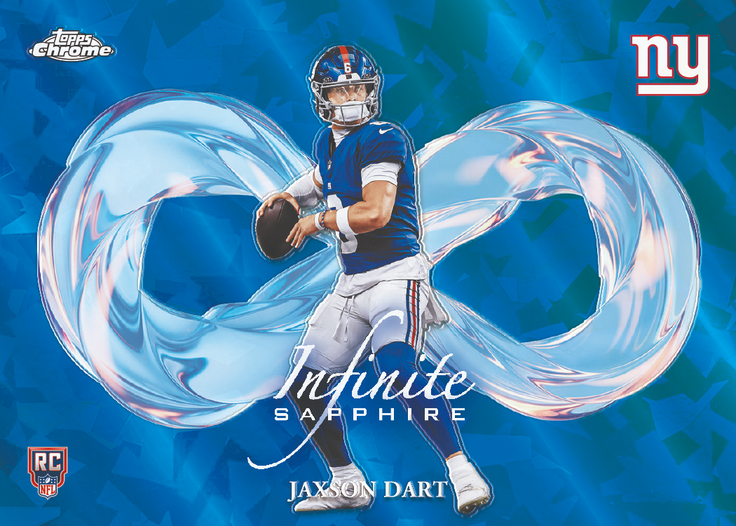 2025 Topps Chrome Football Sapphire