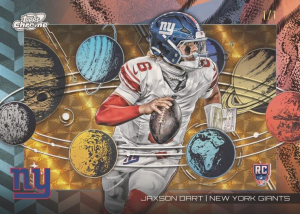 Jaxson Dart Planetarium Superfactor - 2025 Topps Cosmic Chrome Football