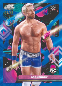 Joe Hendry Blue Moon Base Rookie - 2026 Topps Cosmic Chrome WWE