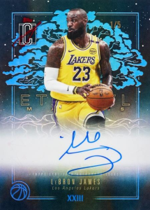 LeBron James Eternal Marks Autograph - 2025-26 Topps Signature Class Basketball