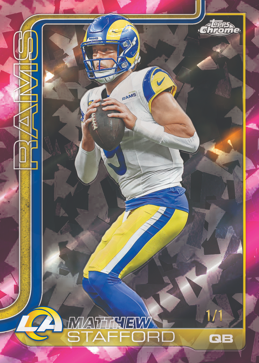 2025 Topps Chrome Football Sapphire - Image 8