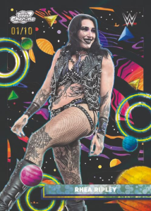 Rhea Ripley Black Eclipse Base - 2026 Topps Cosmic Chrome WWE
