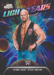 Stone Cold Steve Austin Light Years Insert - 2026 Topps Cosmic Chrome WWE
