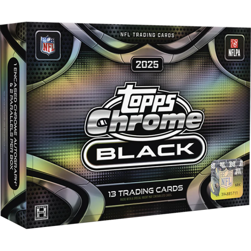 2025 Topps Chrome Black Football Hobby Box