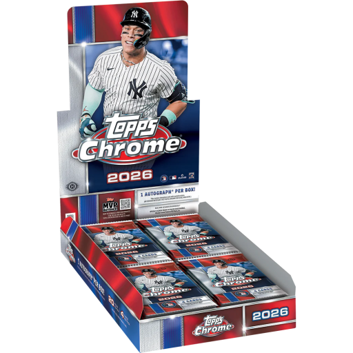 2026 Topps Chrome Baseball Hobby Box