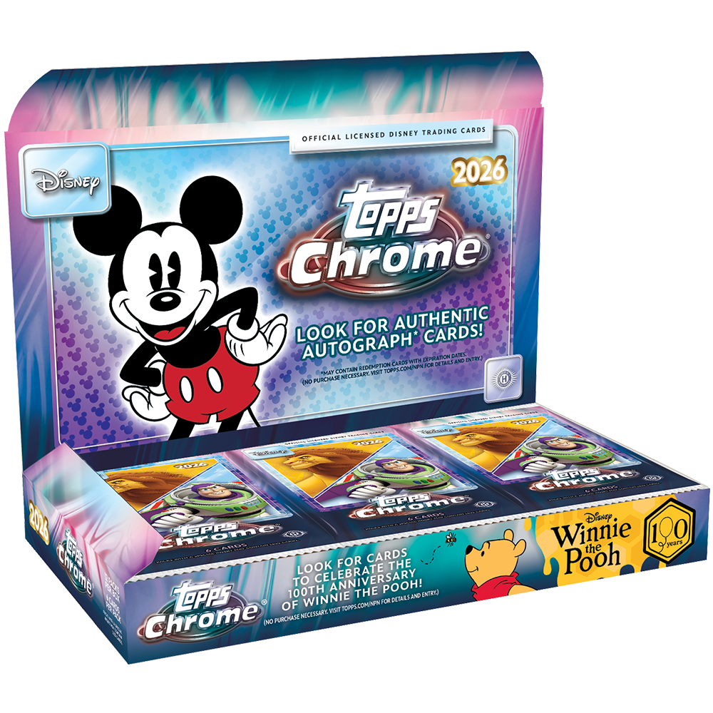 2026 Topps Chrome Disney Hobby Box