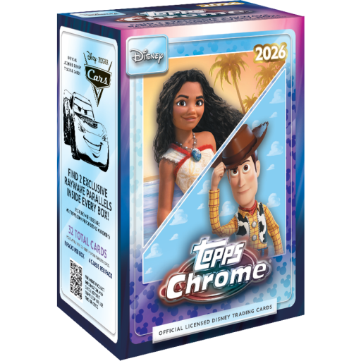 2026 Topps Chrome Disney Value Box
