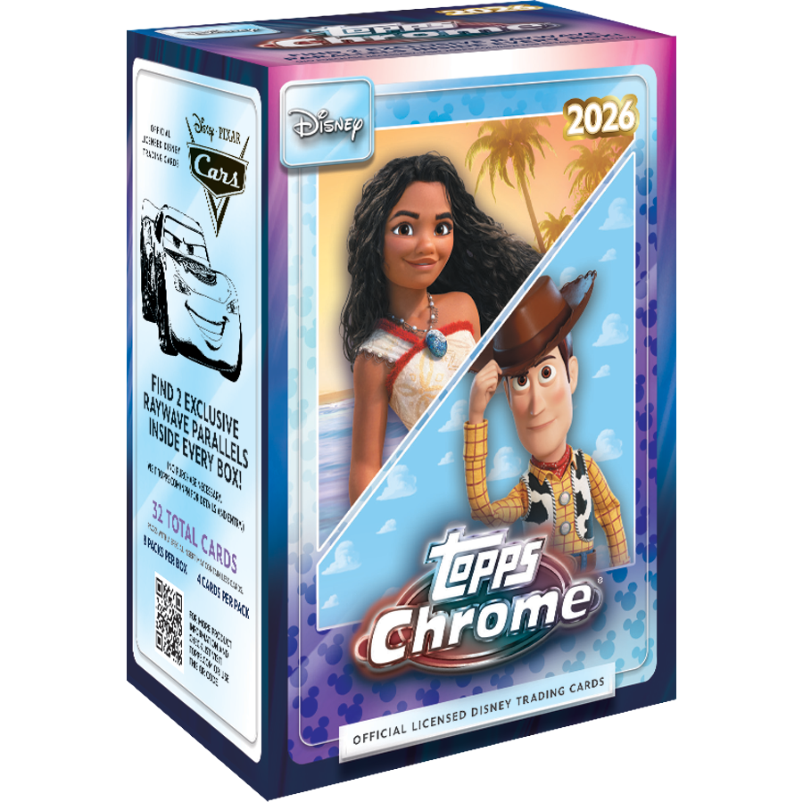 2026 Topps Chrome Disney Value Box