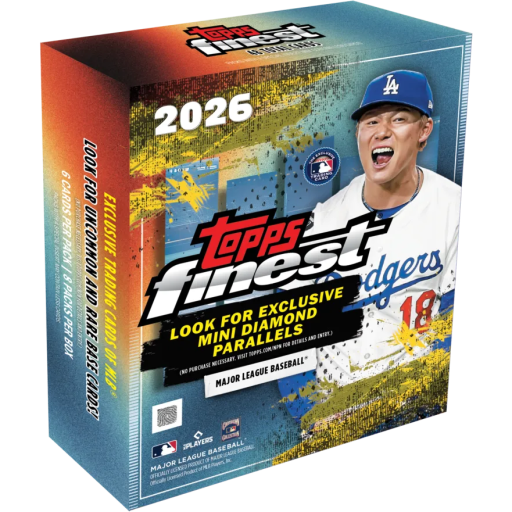 2026 Topps Finest Baseball Mega Box