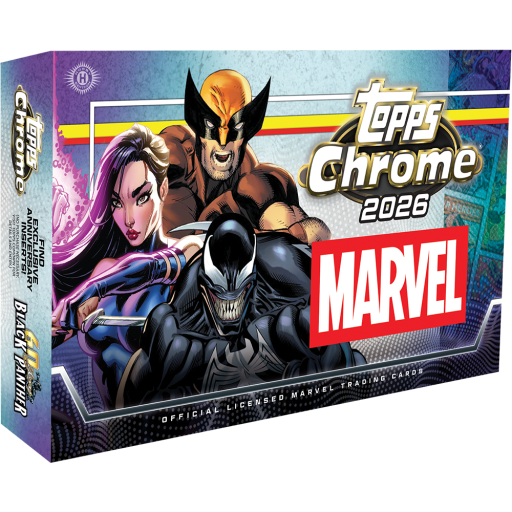 2026 Topps Chrome Marvel Comics Hobby Box