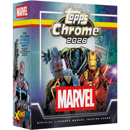 2026 Topps Chrome Marvel Comics Mega Box