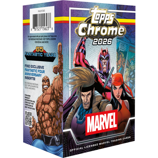 2026 Topps Chrome Marvel Comics Value Box
