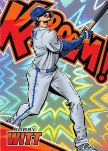 Boby Witt Jr Kaboom - 2026 Panini Donruss Elite Baseball