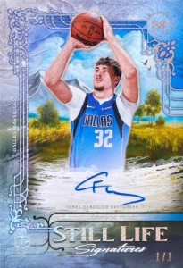 Cooper Flagg Sill Life Signatures  - 2025-26 Topps Motif Basketball