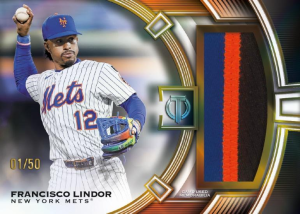 Francisco Lindor Patch - 2026 Topps Tribute Baseball