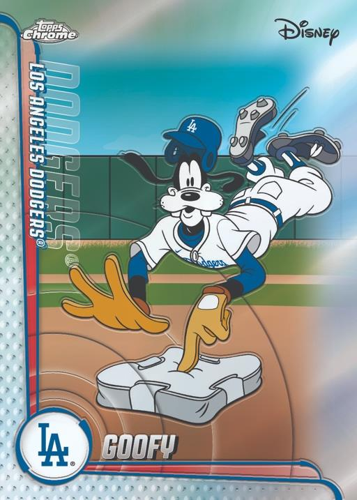 Goofy MLB Home Jersey - 2026 Topps Chrome Disney