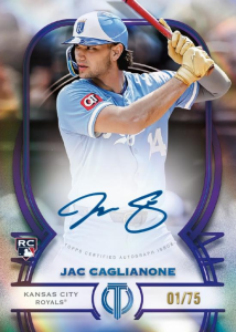 Jac Caglianone Autograph - 2026 Topps Tribute Baseball