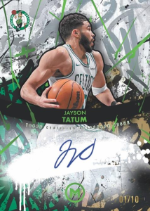 Jayson Tatum Spray Paint Signatures - 2025-26 Topps Motif Basketball