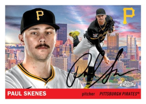 Paul Skenes City Variation - 2025 Topps Chrome Platinum Anniversary Baseball