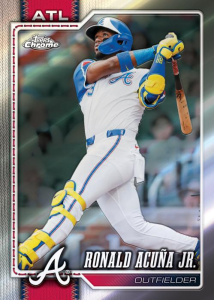 Ronald Acuna Base - 2026 Topps Chrome Baseball