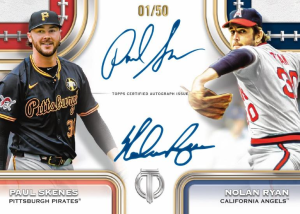 Skenes Ryan Dual Autograph - 2026 Topps Tribute Baseball