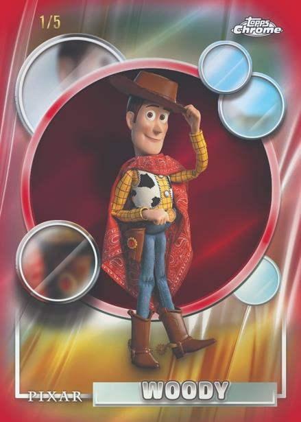 Woody Base Red - 2026 Topps Chrome Disney
