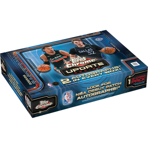 2025-26 Topps Chrome Updates Basketball Delight Box