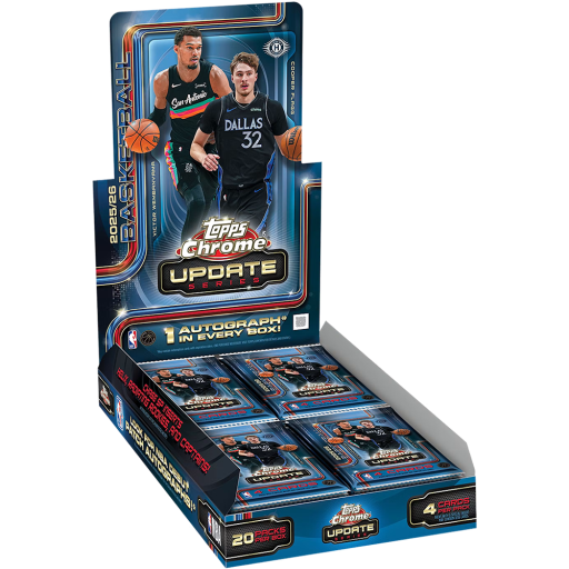 2025-26 Topps Chrome Updates Basketball Hobby Box