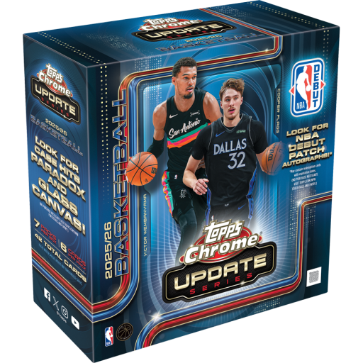 2025-26 Topps Chrome Updates Basketball Mega Box
