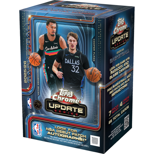 2025-26 Topps Chrome Updates Basketball Value Box