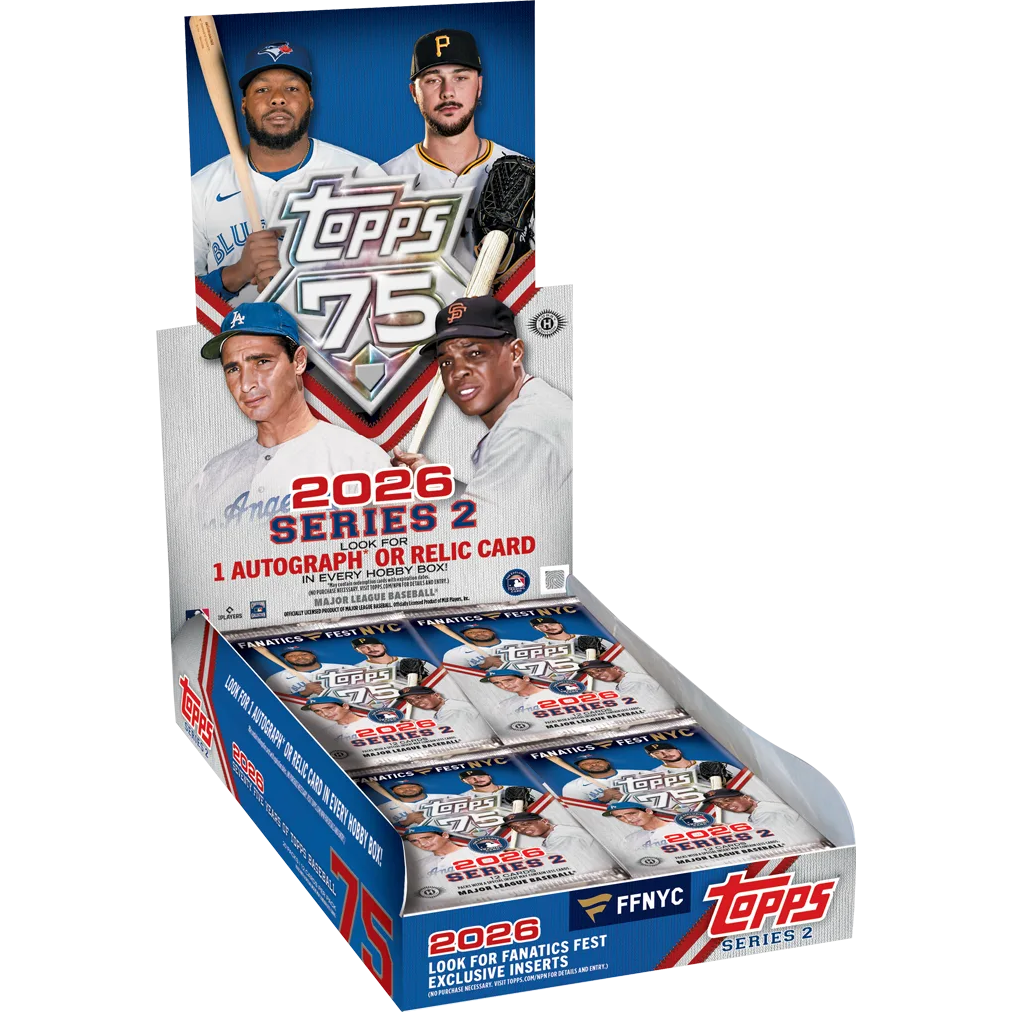 2026 Topps Series 2 Baseball Fanatics Fest Hobby Box