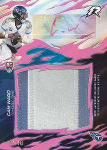 Cam Ward Patch Autograph - 2025 Topps Resurgence Football