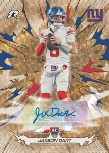 Jaxson Dart Rookie Autograph Superfractor - 2025 Topps Resurgence Football
