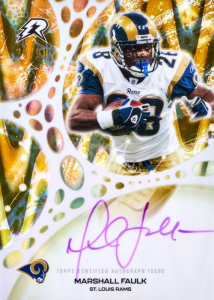 Marshall Faulk Molecular Marks - 2025 Topps Resurgence Football