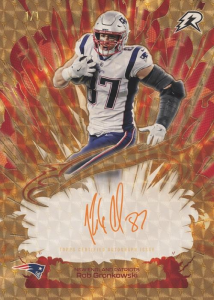Rob Gronkowski Arc Flash Autographs - 2025 Topps Resurgence Football