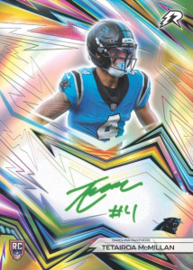 Tetairo McMillian Autograph - 2025 Topps Resurgence Football